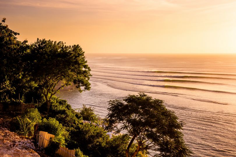 Sonnenuntergang bei Impossibles, Bali